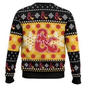 Guess Ill Die Dungeons Dragons Ugly Christmas Sweater1
