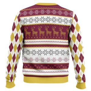 Dear Santa Ive Been Nice Leonardo DiCaprio Christmas Ugly Sweatwer1