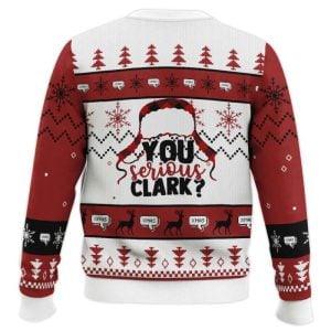 You Serious Clark National Lampoon Vacation Ugly Christmas Sweater1
