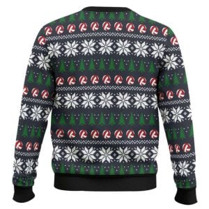 Holly Volley Volleyball Ugly Christmas Sweater 1 Holly Volley Volleyball Ugly Christmas Sweater1