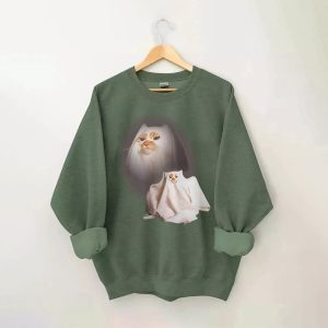 Ghost Kitten Sweatshirt