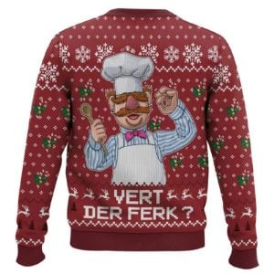 Vert Der Ferk The Muppet Show Ugly Christmas Sweater1