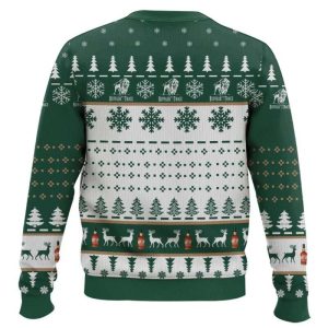 Buffalo Trace Titties Funny Ugly Christmas Sweater1