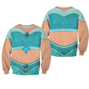Jasmine Princess Cosplay Halloween Costume Hoodie1