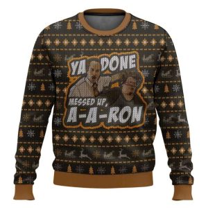 Ya Done Messed Up Aaron Key And Peele Ugly Christmas Sweater