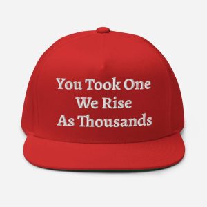 You Took One We Rise As Thousands Charlie Kirk Tribute Hat2