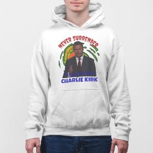 Charlie Kirk Never Surrender Bold Turning Point USA Shirt 5