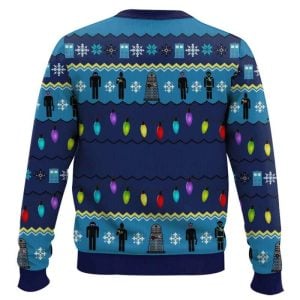 Doctor Who Woolen Ugly Christmas Sweater1