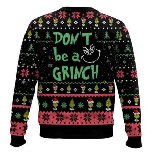 Santa's Sleighers Grnch Ugly Christmas Sweater 1 Santas Sleighers Grnch Ugly Christmas Sweater1