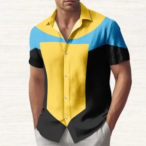 Invincible Mark Grayson Costume Halloween Button Shirt3