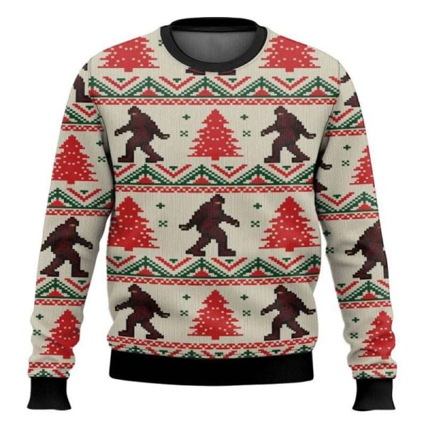 Amazing Bigfoot Ugly Sweater
