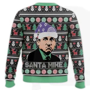 Santa Mike Michael Scott The Office Ugly Chirtsmas Sweater1