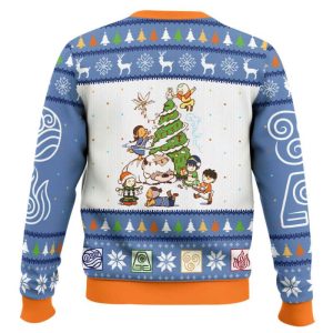 Avatar The Last Airbender Christmas Time Ugly Christmas Sweater1