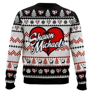 The Heartbreak Kid Shawn Michaels Ugly Christmas Sweater1