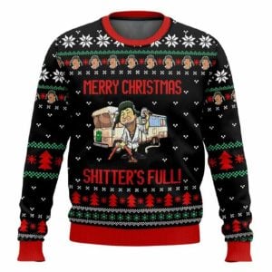 Cousin Eddie Merry Christmas Shitters Full National Lampoon’s Vacation Ugly Christmas Sweater