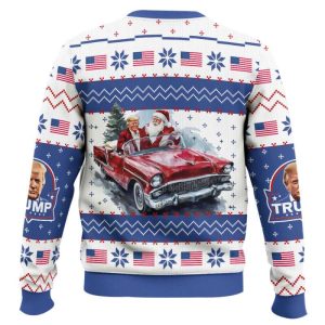 Trump Get In Closer We Are Taking America Back Christmas Ugly Sweater1