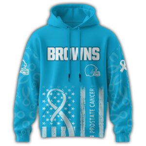 Browns Prostate Cancer Awareness Hoodie 20251
