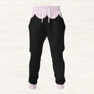 Minnie Mouse Pink Polka Dot Cosplay Hoodies Joggers 2 Minnie Mouse Pink Polka Dot Cosplay Hoodies Joggers2
