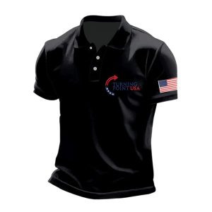 Charlie Kirk Turning Point USA Polo Shirt2