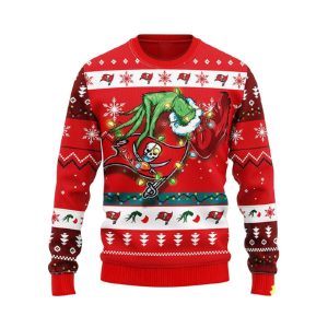 Buccaneers The Hand Of Grnch Ugly Christmas Sweater
