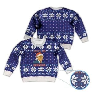 Trump Lets Go Brandon Ugly Christmas Sweater1