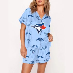 Blue Jays Baseball World Series Pajama Set