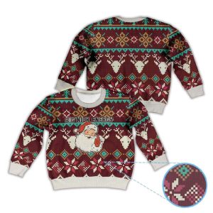 Santa Claus Big Nick Energy Ugly Christmas Sweater1