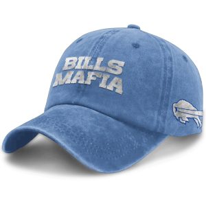 Josh Allen 17 Bills Rivalries Cold Front Washed Cap1