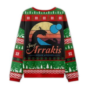 2025 Visit Arrakis Nerd Ugly Christmas Sweater 1 Visit Arrakis Nerd Ugly Christmas Sweater1