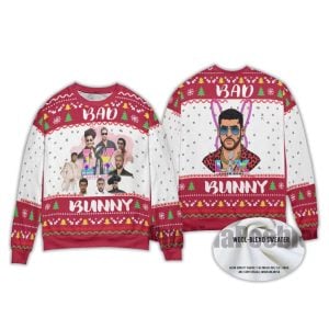 2025 Bad Bunny Bowl 2026 Halftime Show Christmas Sweater 1 Bad Bunny Bowl 2026 Halftime Show Christmas Sweater1