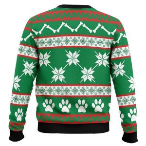 Bah Humpug Cute Pug Ugly Christmas Sweater1