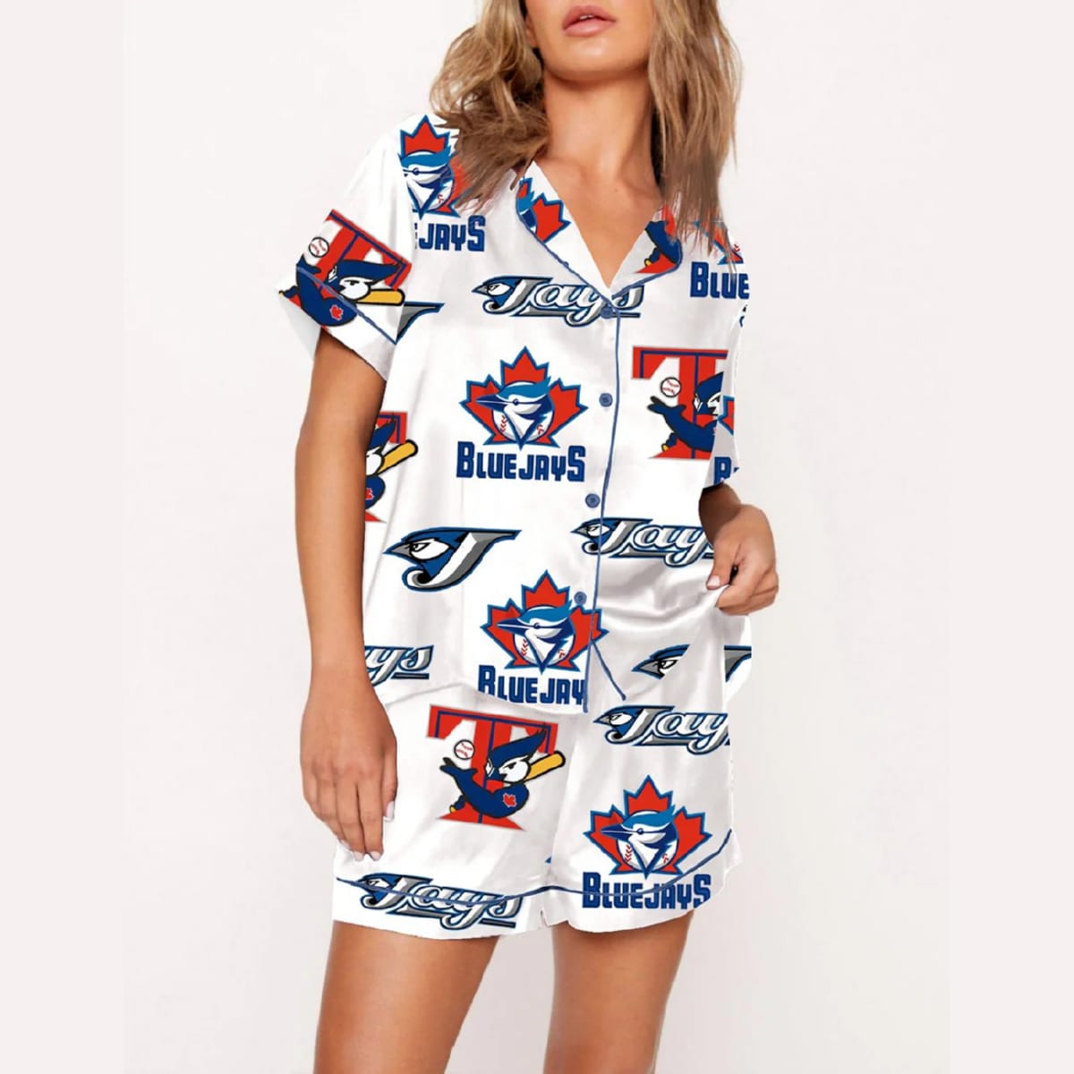 2025 Blue Jays Baseball Pajama Set 2025 Blue Jays Baseball Pajama Set