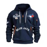 2025 Blue Jays World Series Hoodie Half Zipper
