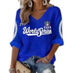 2025 Blue Jays World Series Waffle Long Sleeve Shirt