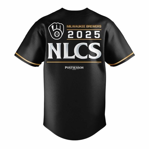 2025 Brewers NLCS Postseason Jersey
