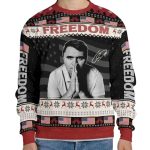 2025 Charlie Kirk Freedom Ugly Sweater