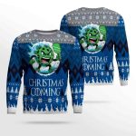 2025 Christmas Is Coming Pickleball Ugly Sweater