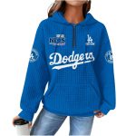 2025 Dodgers NLCS Waffle Hoodie