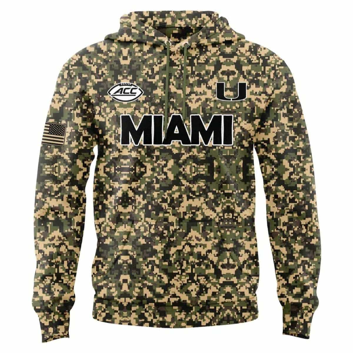 2025 Hurricanes Camo Uniforms Hoodie 2025 Hurricanes Camo Uniforms Hoodie