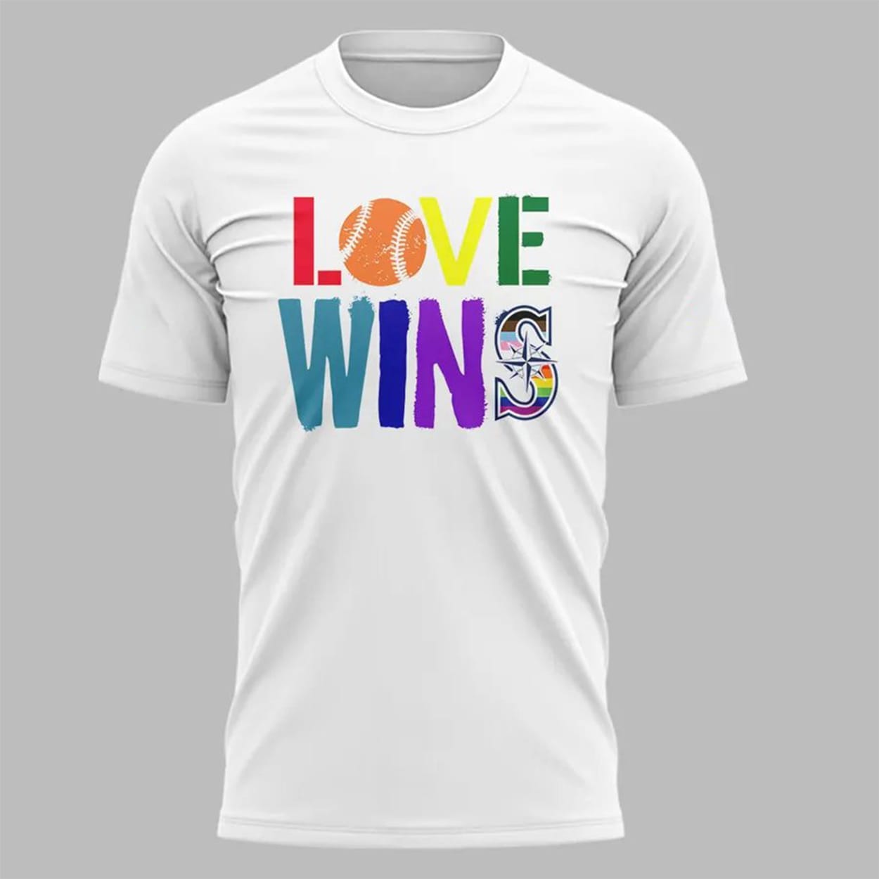 2025 Julio Rodriguez Mariners Love Wins Shirt 2025 Julio Rodriguez Mariners Love Wins Shirt