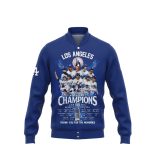 2025 LA Dodgers World Series Champions Baseball Jacket
