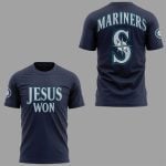 2025 Mariners Jesus Won Shirt
