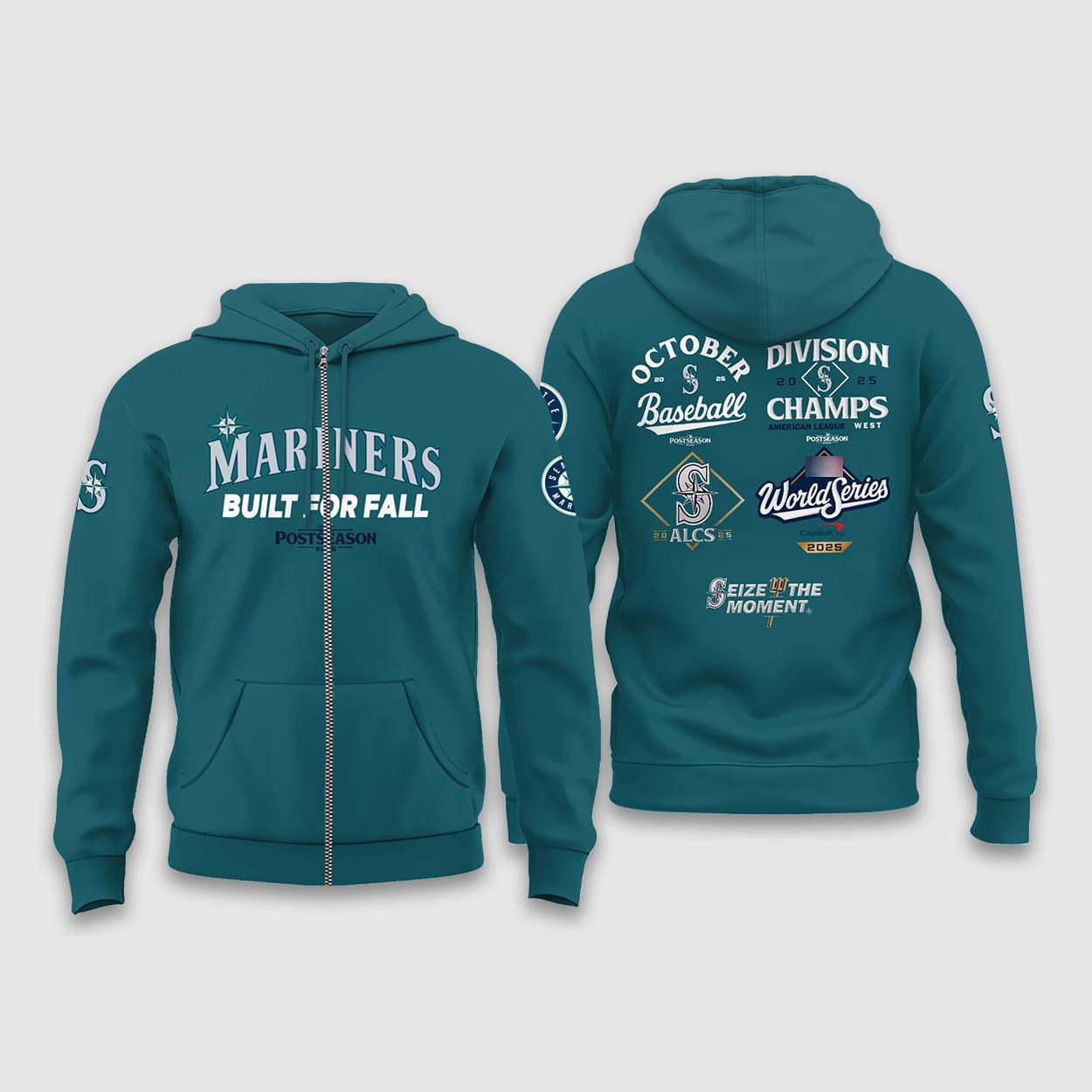 2025 Mariners Seize The Moment World Series Hoodie 2025 Mariners Seize The Moment World Series Hoodie