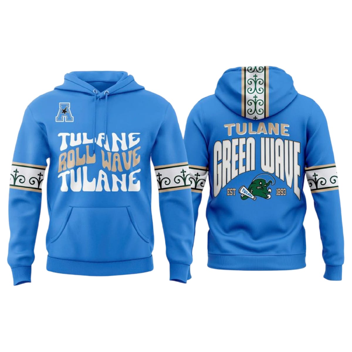 2025 Tulane Football City Edition Hoodie 2025 Tulane Football City Edition Hoodie