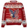 250 Years Of Freedom 1776-2026 Ugly Sweater