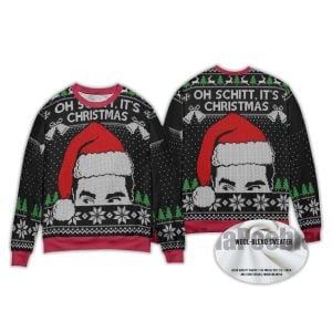 2025 Oh Schitt It's Christmas Ugly Sweater 1 Oh Schitt Its Christmas Ugly Sweater1