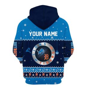 Lions x Tigers Christmas Customized Hoodie 2 Lions x Tigers Christmas Customized Hoodie2