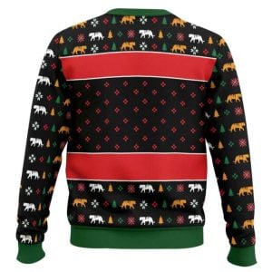 Joe Exotic Merry Christmas Tiger King Ugly Christmas Sweater1