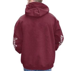 Magical Time Personalized Mouse Waffle Hoodie1