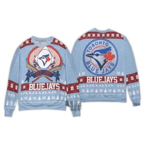 2025 Blue Jays Est 1977 Christmas Ugly Sweater 3 Blue Jays Est 1977 Christmas Ugly Sweater3